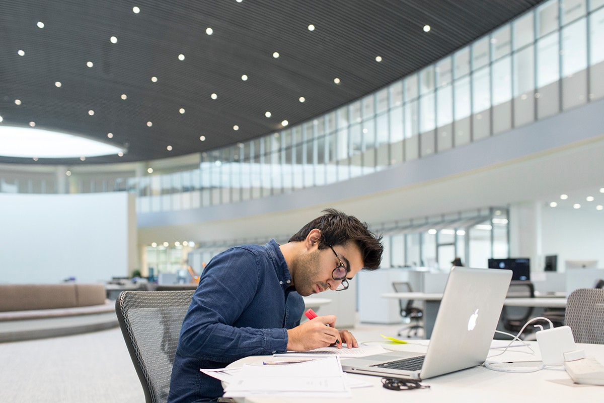 ABU DHABI, UNITED ARAB EMIRATES: October 27, 2014: New York University Abu Dhabi. ( Photo by Philip Cheung )