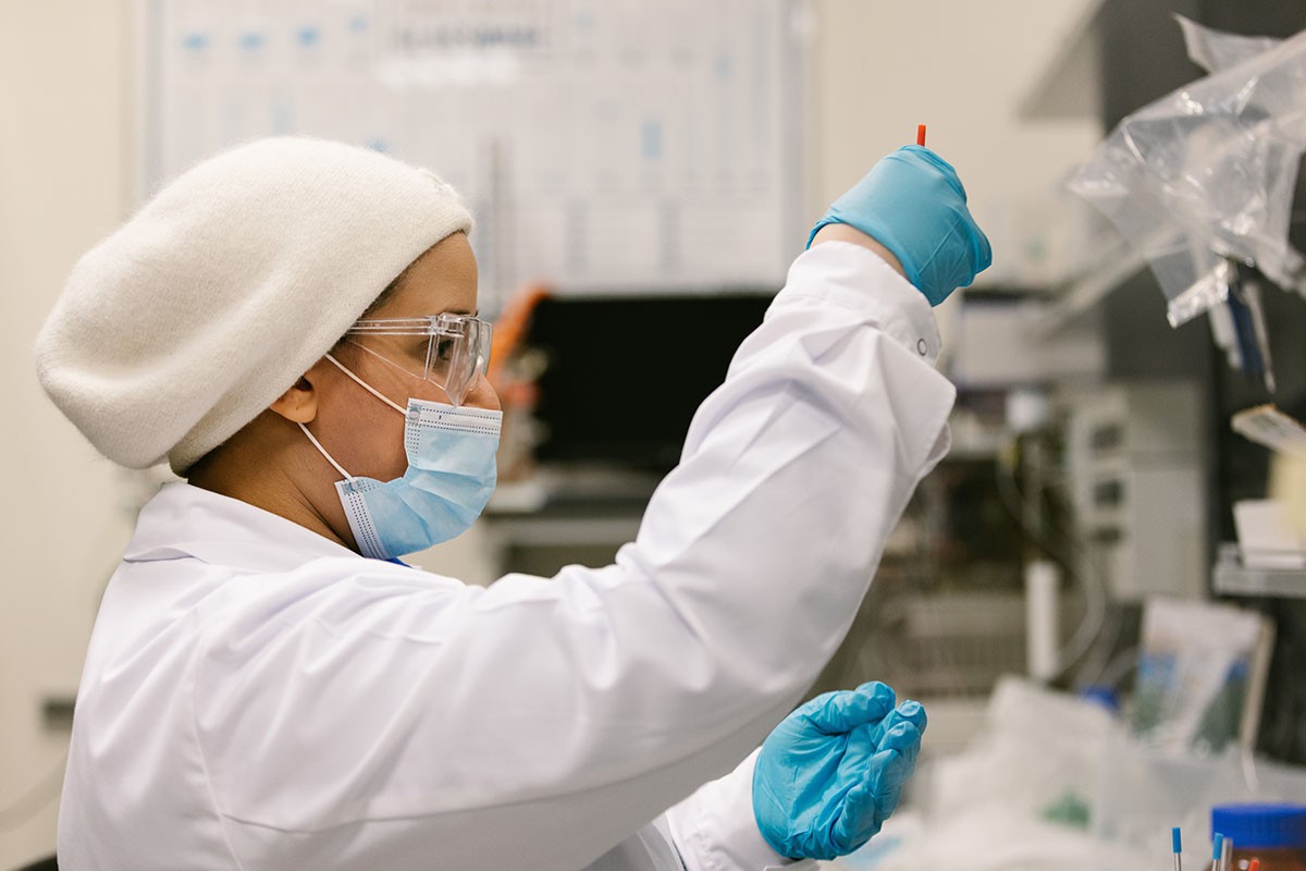 NYU Abu Dhabi Global PhD Fellow in Chemistry, Wegood Awad. 